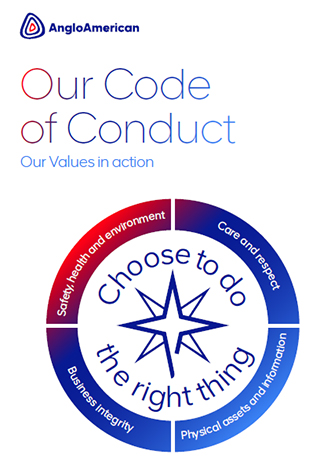 Our code of conduct infographic image