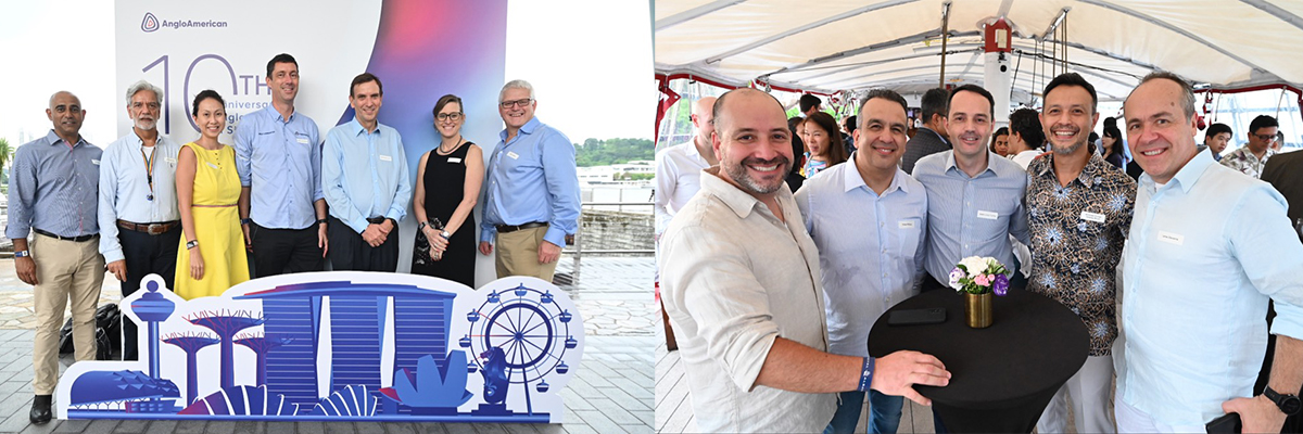 10 years of Anglo American in Singapore