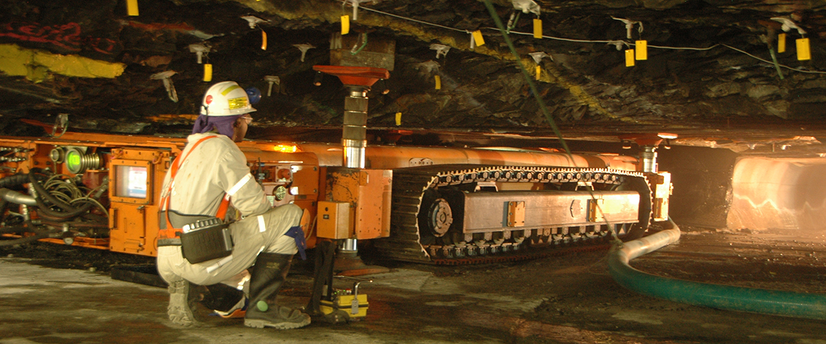 Image of modern mine