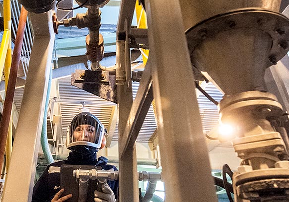 Modern mining technology used by Anglo American.