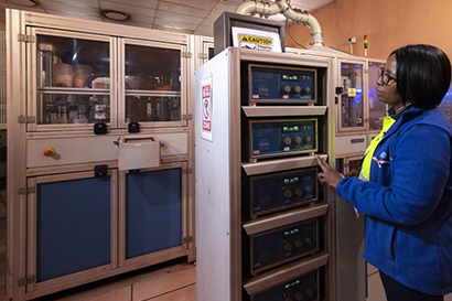 While the fire assay method is the most common and widely used in mining, Anglo American processes ores like silver & gold with wet chemistry and instrumental analysis methods.
