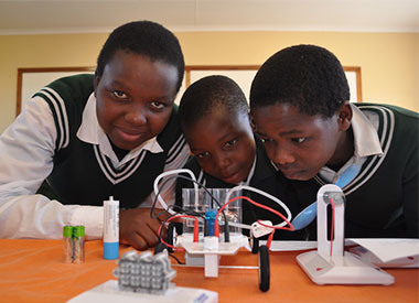 Lighting up hearts and minds in South Africa