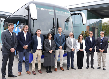 Driving sustainability: Anglo American-backed hydrogen bus launches in Chile