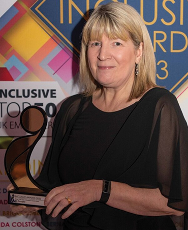 Commenting on the award, Liz said: